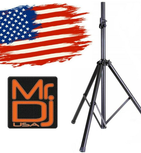 MR DJ DJ PRO Speaker Stand Tripod FoldOut Load Capacity 100LB Maximum Height 72