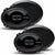 2 Pair Rockford Fosgate P1694 6x9" 4-Way Punch Full Range Coaxial Speakers
