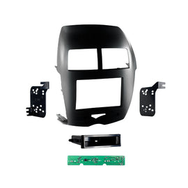 Metra 99-7014HG Single/Double DIN High Dash Kit - Compatible Fits for Mitsubishi Outlander Sport 2011-2014