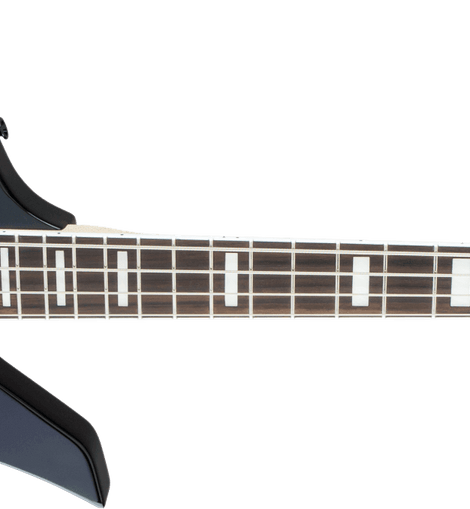 Jackson JS Series Kelly™ Bird JS3Q, Amaranth Fingerboard, Transparent Blue Burst
