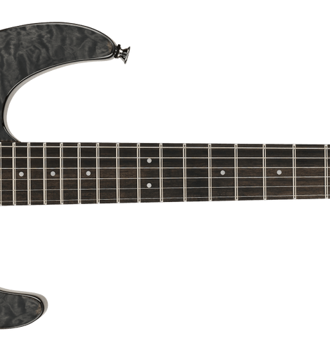 Charvel 2972811585 Pro-Mod Plus Dinky DK24 QM Electric Guitar - Midnight Ocean