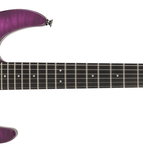 Charvel 2979861592 Pro-Mod Plus Dinky DK24 HT QM Electric Guitar - Violet Radiance
