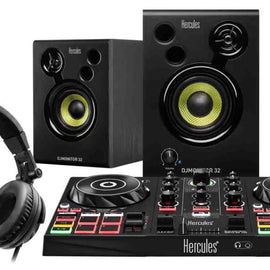 Hercules DJLearning Kit Complete DJ System for Beginners