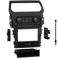 Metra 99-5852CH Turbo Tactile Radio Install Kits - Compatible Fits for Ford Explorer 2011-2015 (with Single Zone, Manual Climate Co)