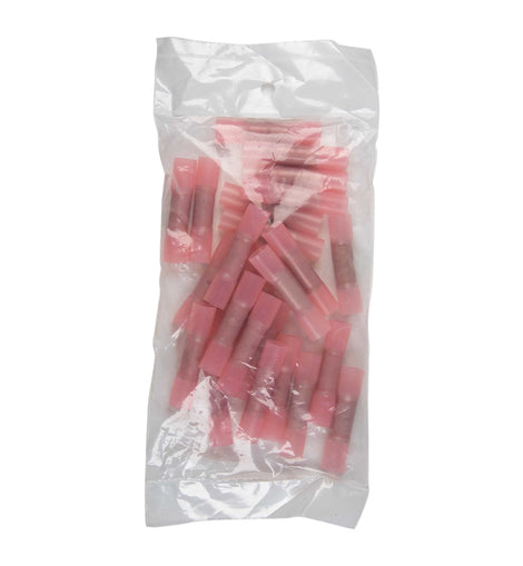 Install Bay HSRBC8 Heat Shrink Red Butt Connector 8 Gauge - Package of 25