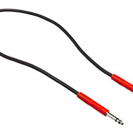 Hosa TTS-890 Balanced Patch Cables, TT TRS to Same, 3 ft