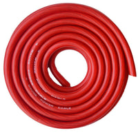 Absolute 4 Gauge Red Power/Ground Wire SuperFlex Grade A- CCA, 25 Feet