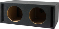 Patron PPSD12 Dual 12" Slot Vented Ported Universal Subwoofer Sub Enclosure Empty Box