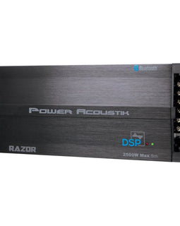 Power Acoustik RZ5-2500DSP RAZOR Series 5 Channel Amplifier w/ Built-in DSP – Download Smartphone App to Tune in Real-Time