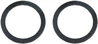2 15" Gray Carpeted MDF Car Stereo Speaker Woofer Subwoofer Sub Ring Spacer