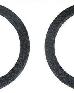 2 15" Gray Carpeted MDF Car Stereo Speaker Woofer Subwoofer Sub Ring Spacer