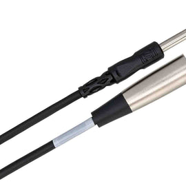 Hosa PXM-110, 1/4" TS to XLR3M Unbalanced Interconnect Cable - 10 Feet