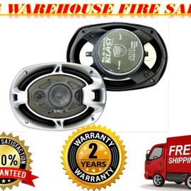 2 Absolute BLS-6904 6" X 9" 4-Way 800W High-Quality Car Stereo Coaxial Speakers