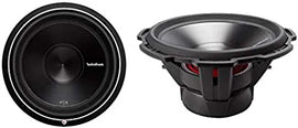 Rockford Fosgate P3D2-15 15" 2400w Car Subwoofers +Matched Sealed Sub Box Enclosure