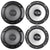 2 Kenwood KFC-1666S Wireless Surround 2-Way Coaxial Sound Car Speakers