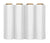 BM Paper 4 Roll Clear Shrink Wrap 18" 1500 Square Feet