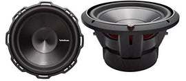 2) ROCKFORD FOSGATE P3D2-12 12" 2400 Watt 2-Ohm DVC Car Audio Subwoofer Sub