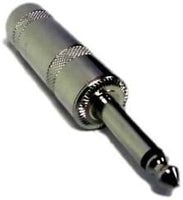 MR DJ QMH2 1 Pair 1/4" Mono Male Speaker Cable Connectors