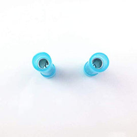Nylon 16-14 AWG Wire Connectors Electrical Crimp Butt Connector Fully Insulated Splice Wire Terminals Blue