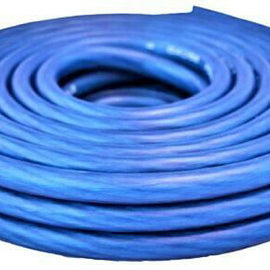 Absolute USA 8 Gauge CCA OFC Blue See Through Primary Power Cable Wire 100 Feet