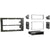 Metra 99-9107B Single- or Double-DIN Installation Kit for 2002 through 2008 Audi A4 and S4