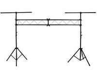 10 Feet Lighting Stand 10Feet Mobile Portable Dj Band PRO Audio PA DJ Light Lighting Stage Fixture Truss Stand with T-Bar Trussing Stage System