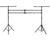 Mr Dj 10 Feet Portable DJ Lighting Truss Stand Trussing System with Dual Tripod Stand and T-bar for Stage Lighting