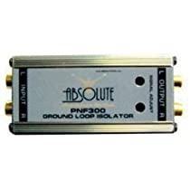 Absolute PNF300 Noise Filter for Car Audio Sound Systems Ground Loop Isolator For Crossover Stereo Equalizer Amplifier Subwoofer