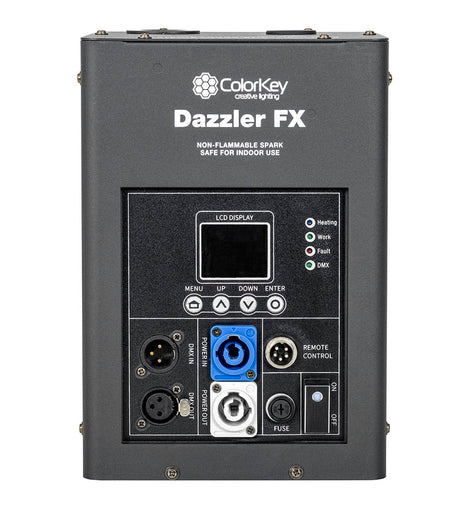 ColorKey CKU-7700 Dazzler FX Cold Spark Machine - Black