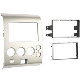 Metra 95-7406 Double-DIN Car Stereo Dash Kit - Compatible Fits for Nissan Titan 2004-2007/Armada 2004-2005