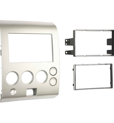 Metra 95-7406 Double-DIN Car Stereo Dash Kit - Compatible Fits for Nissan Titan 2004-2007/Armada 2004-2005