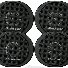 2 Pair Pioneer TS-S20 3/4" 200W Car Audio Component Dome Tweeter Speaker