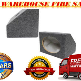 Absolute 6X9PKG MDF Angled Style 6"x9" Gray Car Audio Speaker Box Enclosures