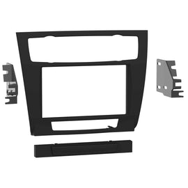 Metra 95-9327B Double-DIN Car Stereo Dash Kit - Compatible Fits for BMW 1 Series (w/o NAV w/Automatic Climate Control) 2008-2013