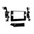 Metra 99-8250 Single-DIN Car Stereo Dash Kit - Compatible Fits for Toyota Sienna 2015-up