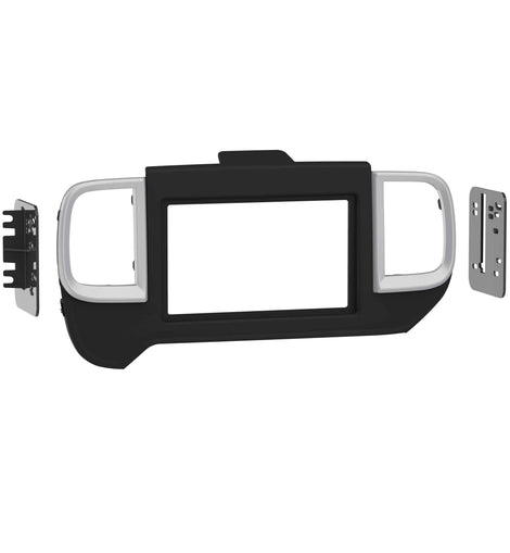 Metra 95-7398 Double-DIN Car Stereo Dash Kit - Compatible Fits for Hyundai Venue 2020-Up