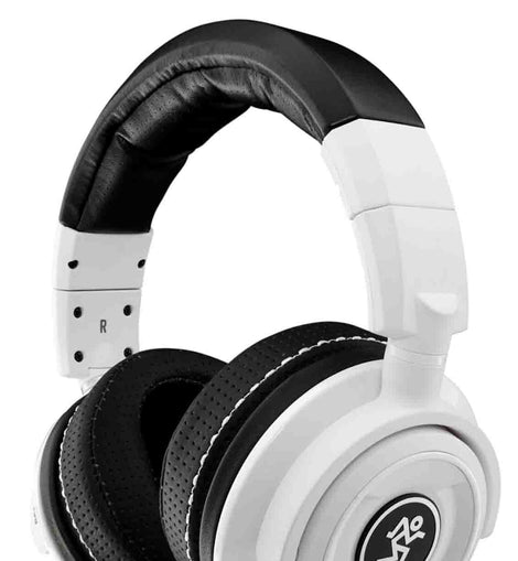 B-Stock:Mackie MC-350 Professional Closed-Back DJ Headphones - White