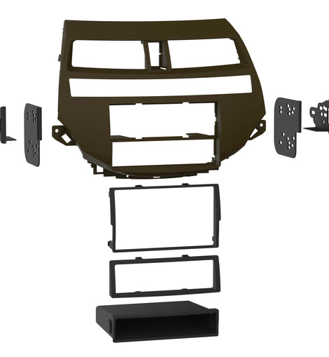 Metra 99-7875T Single-DIN Car Stereo Taupe Dash Kit - Compatible Fits for Honda Accord 2008-2012