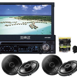 7-Inch In-Dash with 2 Pairs of Pioneer 6.5" & TW600