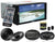 Absolute DD-3000 Double Din 7" DVD CD MP3 + pioneer TS-G1620F TS-G6930F speakers & TW600