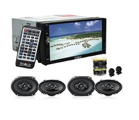 Absolute DD-3000 7" DVD Player W/ 2 Pair Pioneer TS-A6966R 6x9 SPKRS & TW600
