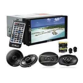 Absolute DD-3000 7-Inch DVD Player W/Pioneer Speakers TS-G1620F,TS-G6930F, TW600