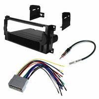 Fit Chrysler 2006 -10 PT Cruiser Car Stereo Install Kit + Wire Harness + Antenna Adapter