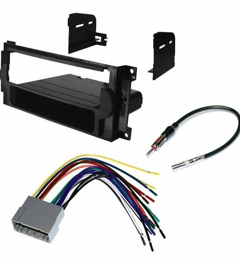 Absolute Package Chrysler 06-10 PT Cruiser Car CD Stereo Receiver Dash Install Mounting Kit
