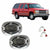 Rear Factory Speaker Fit 1988-1994 Chevy Suburban Absolute BLS-4602