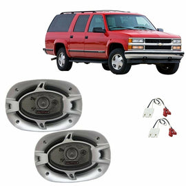 Rear Factory Speaker Replacement Package Fit 1988-1994 Chevy Suburban Absolute BLS-4602