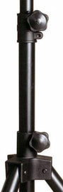 Yorkville SKS-09B Adjustable Heavy Steel Tripod Speaker Stand - Black