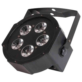 Colorkey CKU-2152 WaferPar HEX 5 MKII Low Profile Wash Light with High Output 6 in 1 Color (RGBAW-UV) LEDs