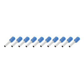 Tsunami TSX-1618BL-FERR 10-Piece Blue 16/18GA Ferrules - Refill Pack