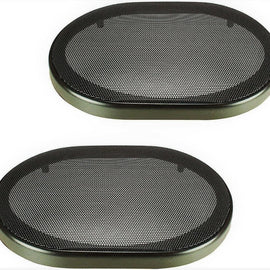 (2) MK AUDIO UNIVERSAL 6"x9" SPEAKER COAXIAL COMPONENT PROTECTIVE GRILLS COVERS